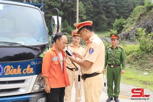 Vân Hồ tăng cường đảm bảo trật tự an toàn giao thông