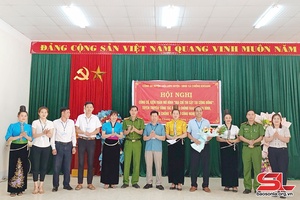 Phụ nữ Quỳnh Nhai với phong trào “Toàn dân bảo vệ an ninh Tổ quốc”