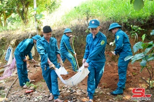 Xây dựng lực lượng dân quân vững mạnh, rộng khắp