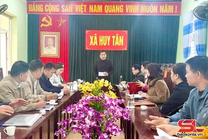 'Đảng bộ xã Huy Tân lựa chọn đúng, trúng các khâu đột phá