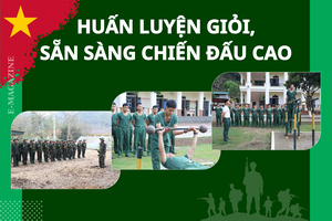 'Huấn luyện giỏi, sẵn sàng chiến đấu cao