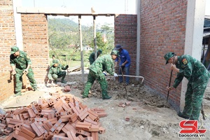 'Những ngôi nhà thắm tình quân - dân