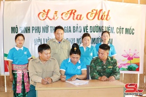'Phụ nữ tham gia bảo vệ chủ quyền, an ninh biên giới