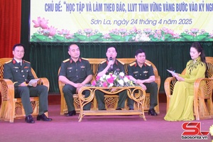 'Rèn luyện phẩm chất đạo đức của người quân nhân cách mạng