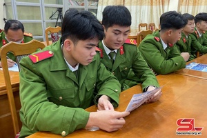 'Đào tạo nghề, hỗ trợ việc làm hạ sĩ quan, chiến sĩ hoàn thành nghĩa vụ Công an nhân dân