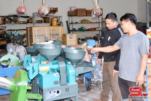 Chiềng Hặc phát triển thương mại, dịch vụ