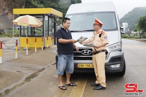 'Đảm bảo ATGT trên các tuyến đường Khu du lịch quốc gia Mộc Châu