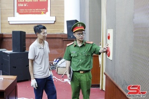 Đảm bảo an ninh trật tự phục vụ Đại hội Đảng bộ tỉnh