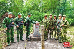 'Đồn là nhà, biên giới là quê hương