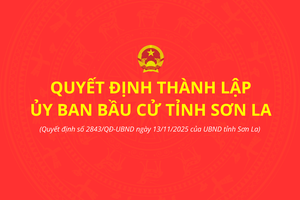 'Quyết định thành lập Ủy ban bầu cử tỉnh Sơn La 