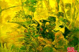 'Biên cương xanh và người lính quân hàm xanh trong văn học Sơn La