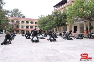 'Nâng cao chất lượng huấn luyện Cảnh sát cơ động