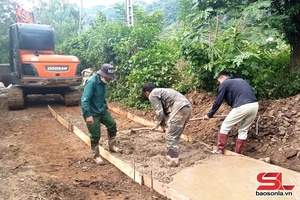 'Chiềng Sơ phát huy khối đại đoàn kết xây dựng nông thôn mới