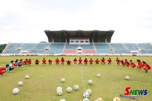 Sẵn sàng cho Giải Bóng đá nữ Vô địch U16 quốc gia
