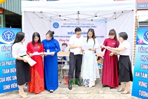 'BHYT - điểm tựa chăm sóc sức khỏe học sinh, sinh viên