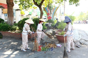 'Góp sức xây dựng môi trường sống xanh, sạch, đẹp