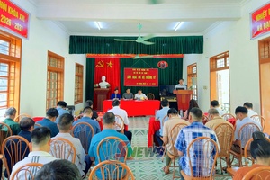 'Phát huy vai trò của đội ngũ bí thư chi bộ bản
