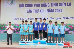 Hoàn thành môn thi đấu đầu tiên của Hội khỏe Phù Đổng tỉnh Sơn La lần thứ XII