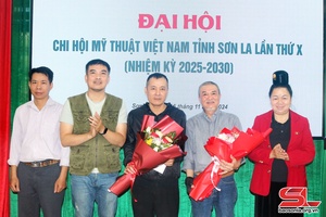 'Đại hội Chi hội Mỹ thuật Việt Nam tỉnh Sơn La lần thứ X