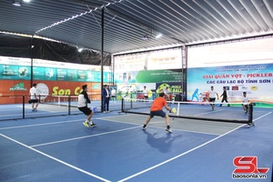 'Khai mạc giải quần vợt - pickleball các Câu lạc bộ tỉnh Sơn La năm 2025