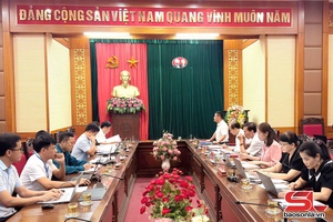 'Đoàn giám sát Ủy ban Kiểm tra Tỉnh ủy làm việc tại xã Quỳnh Nhai