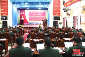 'Bộ CHQS tỉnh Sơn La giao ban đầu Xuân Bính Ngọ 2026