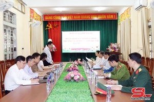 'Giám sát công tác chuẩn bị bầu cử tại khu vực Mường La