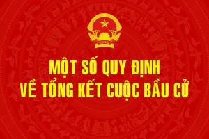 'MỘT SỐ QUY ĐỊNH VỀ TỔNG KẾT CUỘC BẦU CỬ