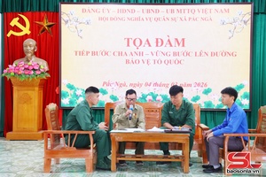 'Tọa đàm tiếp bước cha anh - vững bước lên đường bảo vệ Tổ quốc