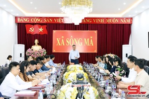 Đoàn Kiểm tra số 01 Ủy ban bầu cử tỉnh kiểm tra, đôn đốc công tác bầu cử tại các xã khu vực Sông Mã, Sốp Cộp