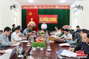 Đẩy nhanh điều chỉnh quy hoạch tại xã Chiềng Khương