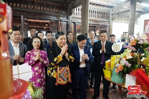 Tỉnh ủy Sơn La Dâng hương tưởng niệm 82 năm Ngày mất Nhà cách mạng, liệt sĩ Tô Hiệu