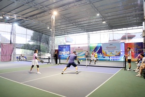 Giải Pickleball chào mừng Ngày Quốc tế Phụ nữ thành công tốt đẹp