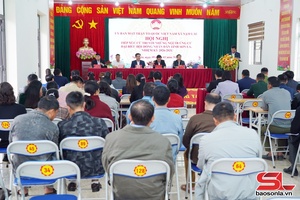 'Cử tri xã Nậm Lầu mong muốn có chính sách hỗ trợ phát triển sản xuất nông nghiệp bền vững