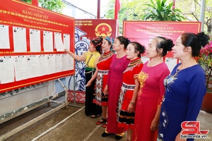 'Nhiều địa phương của Sơn La đã có tỷ lệ cử tri đi bầu cao