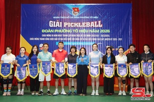 'Giải Pickleball chào mừng 95 năm Ngày thành lập Đoàn TNCS Hồ Chí Minh