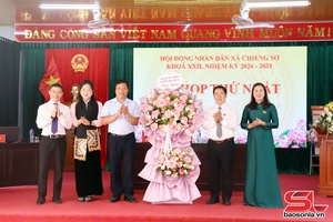 'Kỳ họp thứ nhất HĐND xã Chiềng Sơ khóa XXII, nhiệm kỳ 2026 - 2031