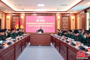 'Quân khu 2 rút kinh nghiệm huấn luyện tháng đầu năm 2026