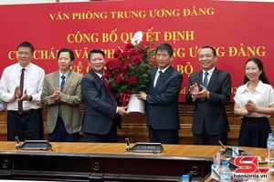 'Văn phòng Trung ương Đảng công bố quyết định về công tác cán bộ