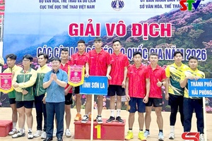 'Đoàn Sơn La đoạt 9 Huy chương tại Giải Vô địch các Câu lạc bộ Kéo co Quốc gia năm 2026