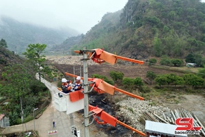 'Sát hạch bước 3 cho công nhân hotline 35kV