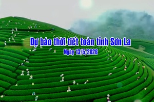 'Dự báo thời tiết toàn tỉnh Sơn La ngày 13/05/2026