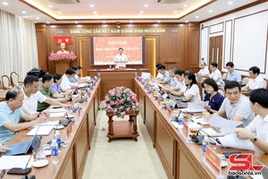 'Ban Thường vụ Tỉnh ủy họp quyết định một số nội dung theo thẩm quyền
