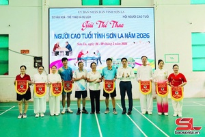 'Lễ khai mạc thể thao Người cao tuổi tỉnh Sơn La năm 2026.