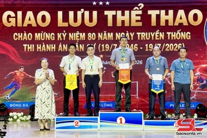'Giải thể thao chào mừng 80 năm Ngày truyền thống Thi hành án dân sự
