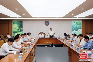 Bộ trưởng Bộ Tài chính làm việc với Thường trực Tỉnh ủy Sơn La