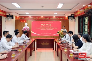 Công bố quyết định bổ nhiệm Phó Giám đốc Trung tâm Xúc tiến Đầu tư, Thương mại và Du lịch tỉnh Sơn La