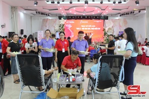 'Mai Sơn lan tỏa nghĩa cử hiến máu tình nguyện