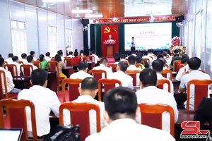 'Chiềng Sơ gặp mặt 1 năm vận hành bộ máy của hệ thống chính trị và chính quyền địa phương 2 cấp