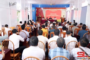 Tổ đại biểu số 7 HĐND tỉnh tiếp xúc cử tri xã Mường Hung trước Kỳ họp thứ hai, HĐND tỉnh khóa XVI